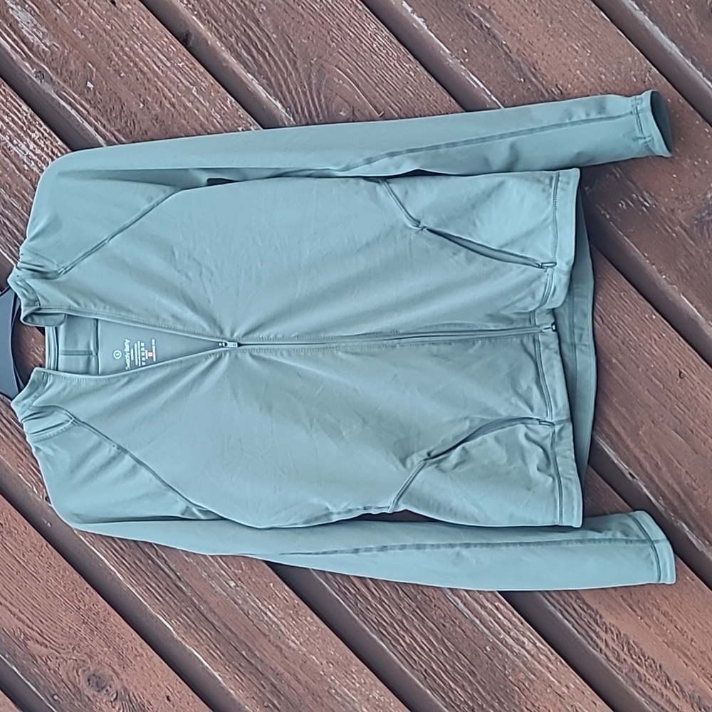 Sweaty Betty Green Full-Zip Jacket